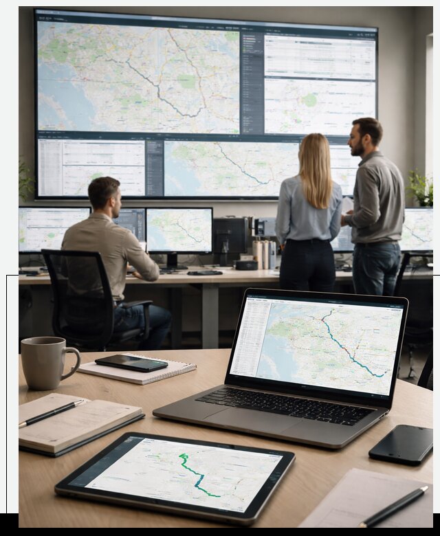 Трекинг грузов и Fleet Management, мониторинг автопарка в Брянске