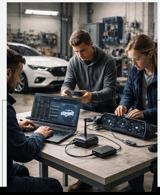 Разработка Connected Car и ПО для автопрома в Брянске